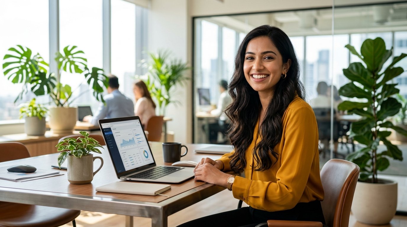 Swift learner practicing spoken English with confidence
